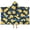 Yellow Lemon Slices, variant on Yellow Lemon Fruit Sunflowers White Pattern Hooded Bath Towel,50"x30" for Ages 3 To 12 Kids, Quick Dry Lightweight Soft Microfiber Hood Beach Towel Cover Up for Kids