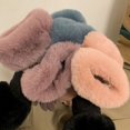 thumbnail image 5 of Fashion Women Gloves Autumn Winter Cute Furry Warm Mitts Full Finger Mittens Female Outdoor Sport Cycling Gloves (Blue,One Size), 5 of 7