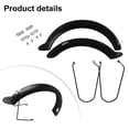 thumbnail image 2 of 14 Inch Mudguard Electric Car Mudguard No Drag In Rainy Conditions Strong And Tough For Rainy And Muddy Riding, 2 of 11