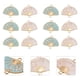 thumbnail image 3 of 20 piezas de pendientes en forma de abanico, accesorios para hacer tú mismo, colgantes y joyas., 3 of 5