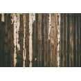 thumbnail image 2 of Mossholder, Tim 32x23 Gold Ornate Wood Framed with Double Matting Museum Art Print Titled - Wood Fence, 2 of 4