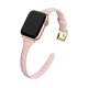 thumbnail image 1 of Correa compatible con Apple Watch de 38 mm, 40 mm, 42 mm y 44 mm para mujer (piel en forma de T, rosa claro, 42/44/45), 1 of 7