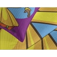 thumbnail image 4 of Ambesonne Party Quilted Bedspread Set 3 Pcs, Afro Disco Lady, Queen Size, Multicolor, 4 of 5