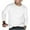 White, variant on TFEOQRY Men's Crew Neck Sweater Solid Knit Long Sleeves Lightweight Casual Pullover for Fall Winter Warmth Top Olive Green
