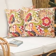 thumbnail image 2 of IN4 Care 18” x 18” Phoenix Polyester Decorative Pillow Covers, Fade-proof & Easy Care (2 Count), 2 of 7
