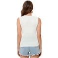 thumbnail image 4 of Women's Sleeveless Knit Vest Shirt, 4 of 5