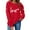 Red, variant on BLTIBY Valentine Shirts for Women Love Heart Sweater Casual Long Sleeve Crewneck Pullover Sweatshirts Valentines the Day Tops Red M