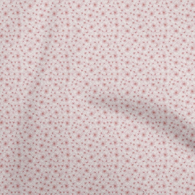 oneOone Rayon Rose Brown Fabric Florals Sewing Craft Projects Fabric Prints By Yard 56 Inch Wide