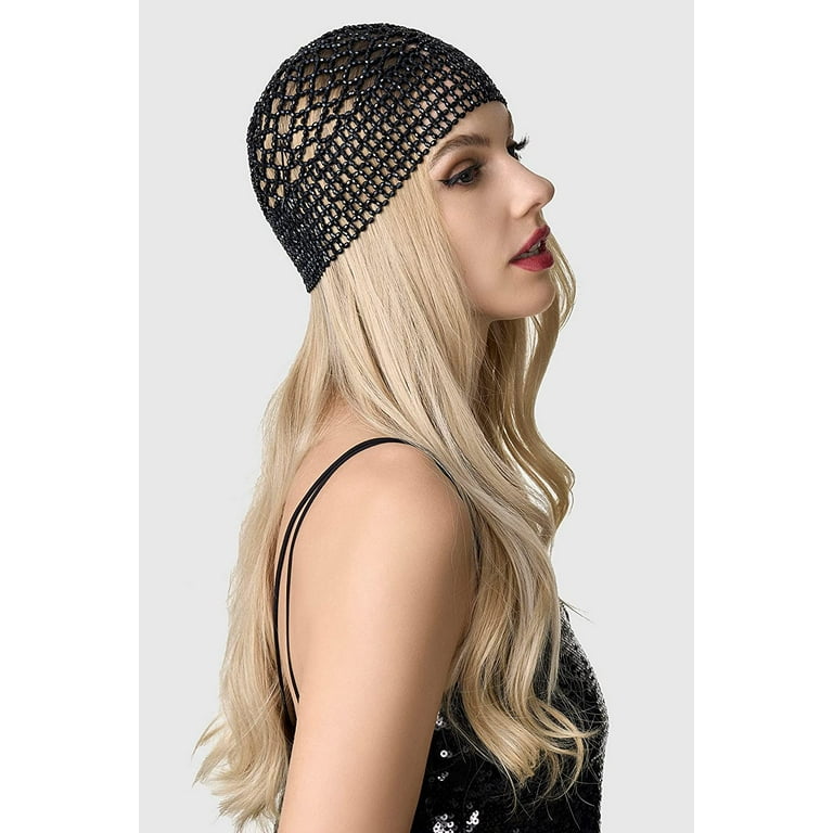 1920s Beaded Cap Headpiece Belly Dance Cap Exotic Cleopatra Headpiece for  Gatsby Themed Party - Walmart.com