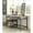 Oak, variant on CLEARANCE! ACME Gorden Desk in Weathered Oak & Antique Silver 92325