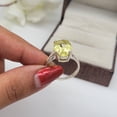 thumbnail image 4 of Designer Lemon Quartz Cocktail Ring-Lemon Gemstone Ring-Vintage Lemon Quartz Ring-Huge Anniversary Ring For Her-Lemon Quartz Birthstone Ring, 4 of 11
