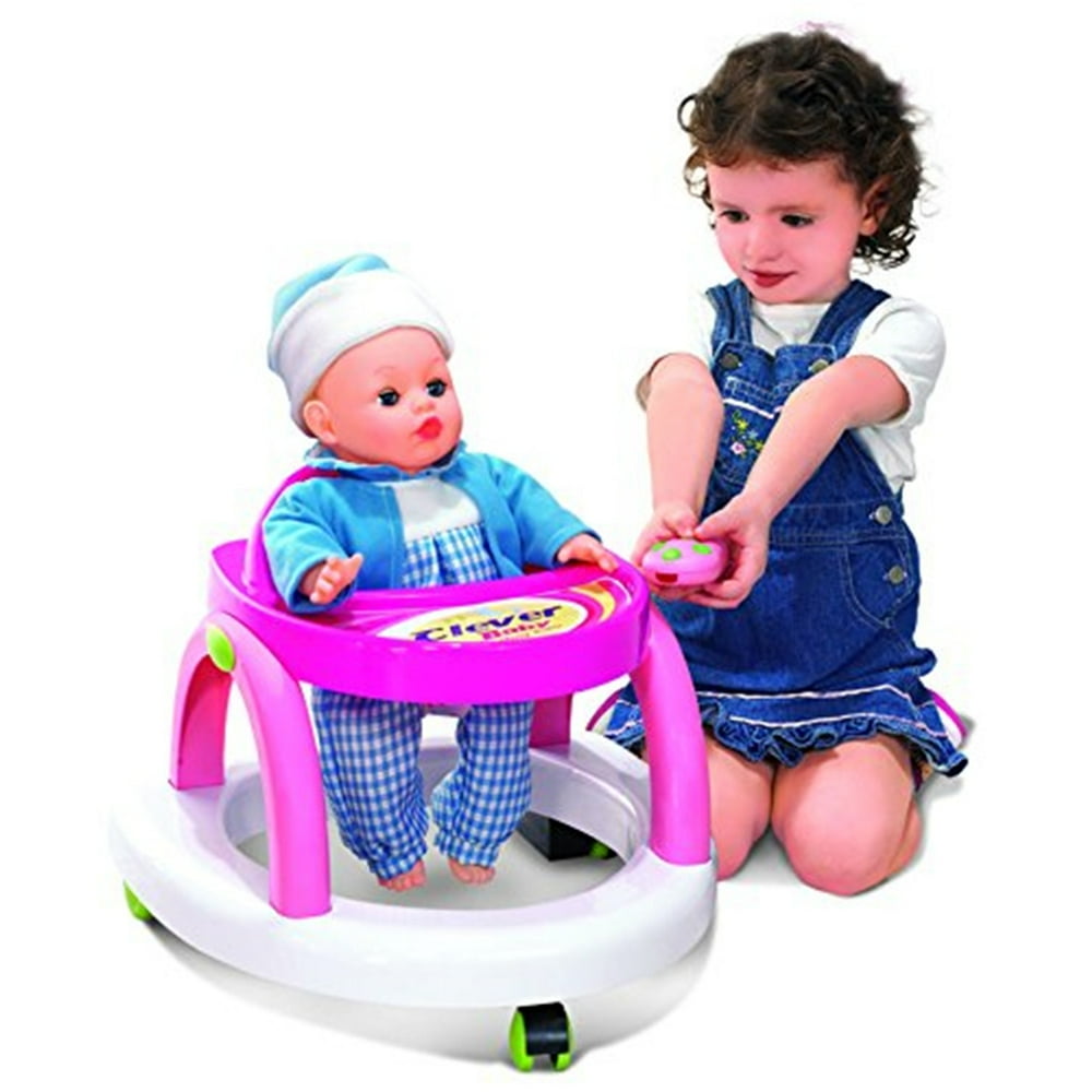 Berry Toys BR00807 Infrared Clever Baby Doll Walker with Remote