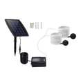 thumbnail image 3 of Solar Powered Oxygenator Pond Pump Aerator Fish Tank, 3 of 10