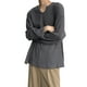 thumbnail image 1 of Camiseta de manga larga para hombre con cuello en V, camiseta informal minimalista a la moda para hombre para uso diario al aire libre, 1 of 8