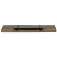 thumbnail image 3 of Household Essentials Wall Mounted Floating Shelf, Ashwood Woodgrain Finish, 3 of 10