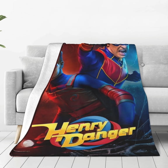 Henry Danger Ultra-Soft Micro Fleece Blanket Cozy Blanket Thick Warm Plush Throw Blanket Sofa Cushion
