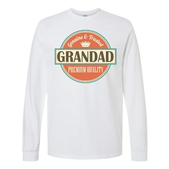 Inktastic Grandad Funny Grandfather Long Sleeve T-Shirt