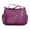 Purple, variant on Women Crossbody Bag Canvas Storage Pouch Handbags Multi Pocket