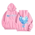thumbnail image 2 of FASHOFT Palm Graphic Hoodies for Women Meet Me at The Ocean Y2k Oversized Sweatshirt Long Sleeve Preppy Outfit Pink XXXL, 2 of 8