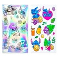 Disney Lilo & Stitch Bubble Tea Plastic Water Bottle and Decal Sticker