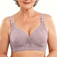 thumbnail image 4 of Aofany Womens Full Coverage Bras, Push Up Bras for Women Seamless No Underwire T-Shirt Bra Full Support Everyday Bras with Wide Strap, 36B/C-46B/C, 4 of 8