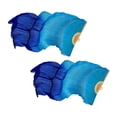 thumbnail image 3 of TISHITA Real Silk Belly Dance Fan Dancing 1.8m for hand Stage Performance Blue, 3 of 8
