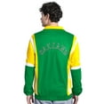 thumbnail image 2 of Men's Starter Green/Gold Oakland Athletics Contender Tricot Full-Zip Track Jacket, 2 of 2
