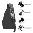 thumbnail image 5 of One Direction Casual Sling Bag for Women Men Travel Crossbody Sling Backpack Small Chest Shoulder Bag Gym Sports Hiking Daypack 7.5 x 3.5 x 15.3 inch, 5 of 5