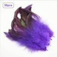 thumbnail image 6 of Abbraccia 50x Feathers for Crafts Colors Feather Handicraft Accessories Decorative Feathers for Holidays Hats Costumes Wedding Cosplay, 6 of 10