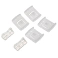 thumbnail image 1 of Kit de reemplazo de guía deslizante de asiento para automóvil, 6 uds., accesorio 435881203A, instalación profesional duradera, sujetadores de hebilla Sunnimix Guía deslizante del asiento, 1 of 8