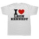 thumbnail image 1 of Camisetas divertidas con la frase "I Heart Leon Kennedy" para hombre y mujer, ropa de moda, camiseta vintage para hombre, camiseta extragrande de algodón de manga corta, tops, 1 of 7