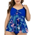 thumbnail image 3 of Two Piece Women Swimsuit Plus Size Bathing Suit Sexy Flamingo Bikini Set Comfort Beach Wear Swimwear Gift, 3 of 6