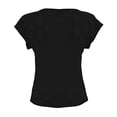 thumbnail image 2 of Playera George para Mujer, Kimona Escote Ojal Negro Talla CH, 2 of 4