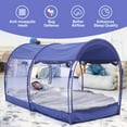 thumbnail image 5 of Alvantor Bed Tent Mosquito Net Privacy Space Twin Size Navy Blue Unisex, 5 of 10