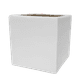 thumbnail image 1 of Maceta de Fibra de Vidrio Mod. Cubo 30cm Blanco FibraFormas Fibraformas de México Cubo 30 Blanco, 1 of 5