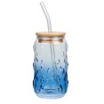 thumbnail image 1 of Household Glass Cup Can Shaped Straw Cup Convenient Coffee Glass Coffee Accessory, 1 of 8