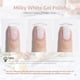 thumbnail image 2 of Esmalte de uñas en gel GAOY Milky White 16 ml Nude Color 1482 Soak Off, 2 of 7
