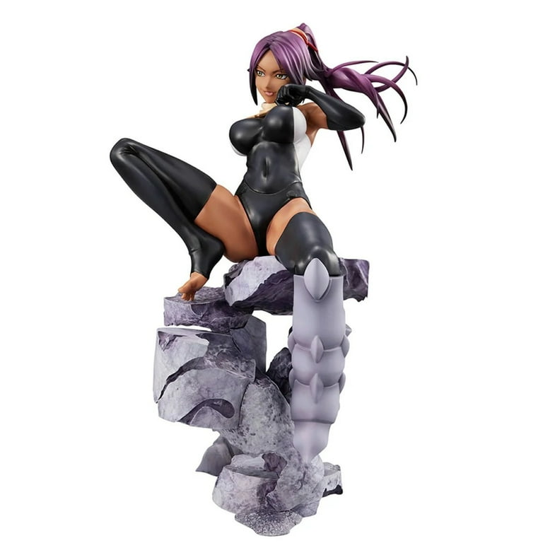 Bleach Shihouin Yoruichi G.E.M. Series Statue - ReRun - Walmart.com