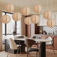 thumbnail image 1 of Feltree 10-Pack Paper Lanterns Hanging Decor for Rustic Wedding Birthday Party Decorations, 1 of 8