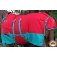 thumbnail image 4 of 74" Hilason 1200D Winter Waterproof Turnout Horse Blanket Belly Wrap Red, 4 of 8