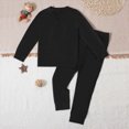 thumbnail image 6 of TOWED22 Toddler Girls Boys Halloween Pumpkin Pajamas Cotton Pjs for Boy Jammies Long Sleeve Top and Pant Sleepwear Clothes Sets(Light Gray,7-8 Y), 6 of 8