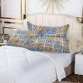 thumbnail image 6 of Bohemian Floral Plush Pillowcase, Luxury Soft King Pillow Case for Hair and Skin, Standard Size Pillow Covers with Zipper Closure, 20x40in Home Decor Gifts, 6 of 7
