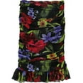 thumbnail image 2 of MARCIANO BY GUESS Jupe Crayon Courte à Volants Froncée Noire pour Femmes TP, 2 of 2