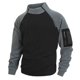 thumbnail image 4 of pstuiky camisas de manga larga para hombre, Blusa informal de manga larga con cuello alto y cremallera cálida de polar de color liso para hombre camisetas de hombre l, 4 of 9