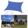 thumbnail image 4 of Vela de sombra solar Zulema Toldo Canopy 98% Block Lona Azul, 4 of 8