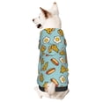 thumbnail image 5 of Uemuo Hot Dog Pizza for Winter Dog Hoodie Sweatshirts with Pockets Warm Dog Clothes for Small Dogs Chihuahua-X-Large, 5 of 8