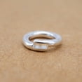 thumbnail image 3 of QQTDFG 925 Sterling Silver Link Lock Jump Ring Charm Pendant Locking Clasp A5079-8 mm- 6 pcs-Silver, 3 of 7