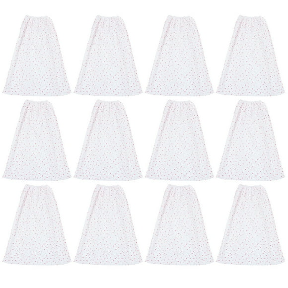 12 Pcs Jupes de Bain Jetables Épaisses Salon Sauna Jupe de Douche à Usage Unique