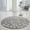 Grey/Beige, variant on Nourison Tranquil Floral Ivory 5'3" x 7'3" Area Rug, (5x7)