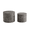 Stone Gray, variant on Tcbosik Nesting Coffee Table Set of 2, Modern Coffee Table & End Table, Round Center Table for Living Room, Bedroom, Space Saving, Light Oak